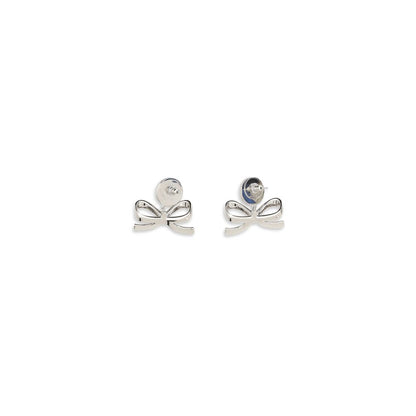 Earrings by Self-Portrait for women in goatskin leather pearl & silver showcases a enchanting silhouette, artfully incorporating the intricate drop stud seen in the Women's Drop Stud Silver Brass & Pearls Earrings.