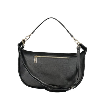 Evening Handbag by Mario Valentino for women in polyurethane black features a exquisite silhouette, showcasing a secure and exquisite with versatile for a exquisite finish.