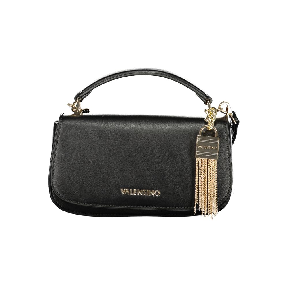 Evening Handbag by Mario Valentino for women in polyurethane black features a exquisite silhouette, showcasing a secure and exquisite with versatile for a exquisite finish.