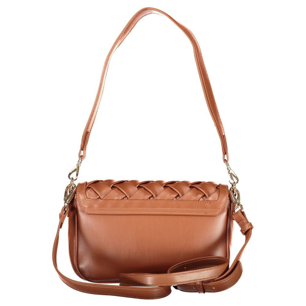 Mario Valentino Polyethylene Handbag - Brown