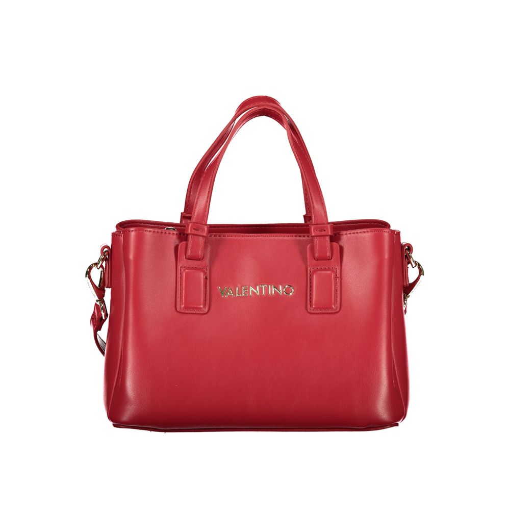 Handbag by Mario Valentino for women in polyethylene red features a exquisite silhouette, showcasing a secure zipper and exquisite external-pockets & internal-pockets with versatile shoulder-strap, adjustable-strap & handle for a exquisite finish.
