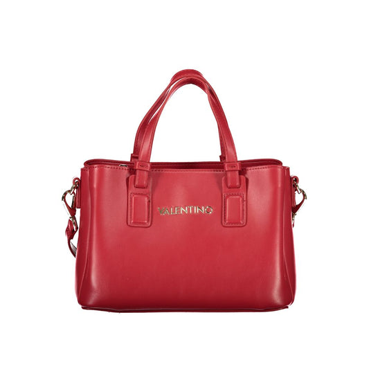 Handbag by Mario Valentino for women in polyethylene red features a exquisite silhouette, showcasing a secure zipper and exquisite external-pockets & internal-pockets with versatile shoulder-strap, adjustable-strap & handle for a exquisite finish.