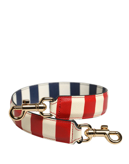 Shoulder Strap from Dolce & Gabbana for women in calf leather gold, multicolor & striped features an on trend design from the Calf Leather Shoulder Strap collection, highlighting a premium look.