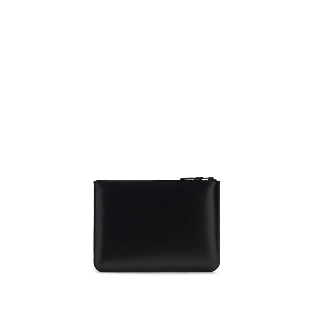 Wallet by Comme Des Garçons for men in bos taurus calf leather black features a sleek silhouette, showcasing the sleek Bos Taurus Calf Leather Wallet design with sophisticated for a premium look.
