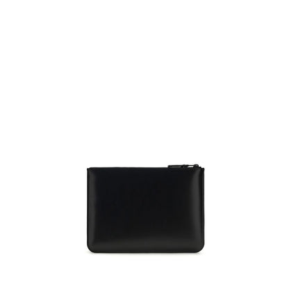 Wallet by Comme Des Garçons for men in bos taurus calf leather black features a sleek silhouette, showcasing the sleek Bos Taurus Calf Leather Wallet design with sophisticated for a premium look.