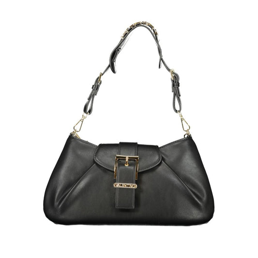 Evening Handbag by Mario Valentino for women in polyurethane black features a exquisite silhouette, showcasing a secure and exquisite with versatile for a exquisite finish.