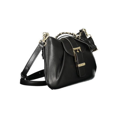 Evening Handbag by Mario Valentino for women in polyurethane black features a ornamental silhouette, showcasing a secure , ample , and ornamental for a sophisticated look.
