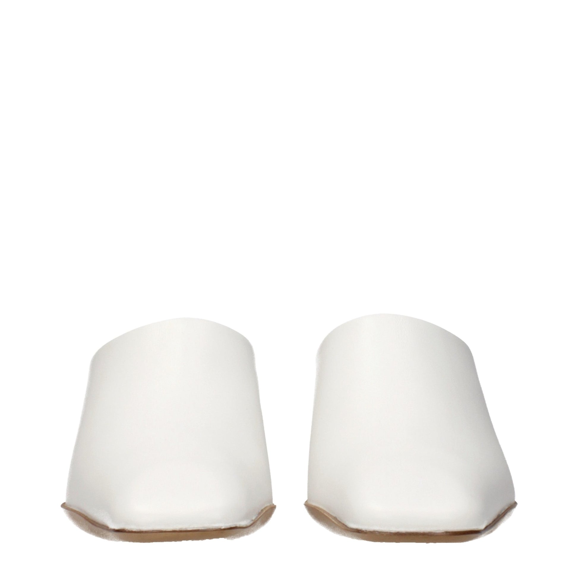Clogs Slippers from Jil Sander for women in leather white features a dynamic design from the Women's Leather Clogs Slippers collection, highlighting a with a and functional .