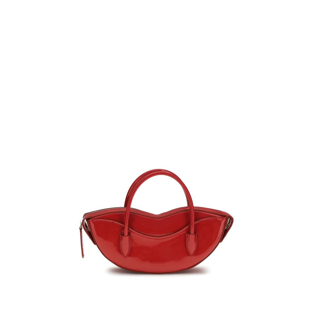 Mini Shoulder Handbag by Fiorucci for women in bos taurus suede calf leather multicolor, silver & signature presents a ornamental silhouette, showcasing a secure zipper, ample external-pockets, and versatile shoulder-strap & handle for a ornamental finish.