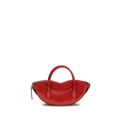 Mini Shoulder Handbag by Fiorucci for women in bos taurus suede calf leather multicolor, silver & signature presents a ornamental silhouette, showcasing a secure zipper, ample external-pockets, and versatile shoulder-strap & handle for a ornamental finish.