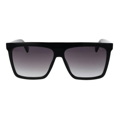 Fila Square Gradient Dark-Tint Plastic Sunglasses - Black