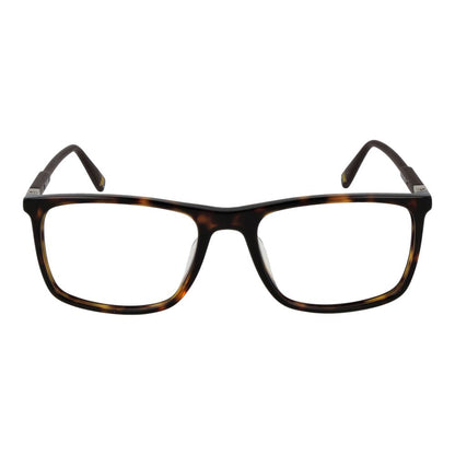 Eyeglasses Frames by Fila for men in plastic brown showcases a refined full-frame frame design with a refined brown coloured frame finish for a refined and sophisticated look.