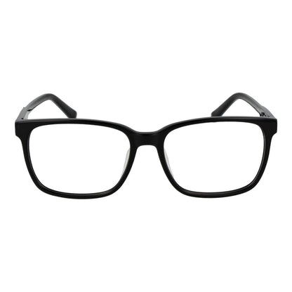 Eyeglasses Frames by Fila for men in cellulose acetate black features a refined silhouette, showcasing a refined black coloured frame and full-frame frame design for a sophisticated, premium look.