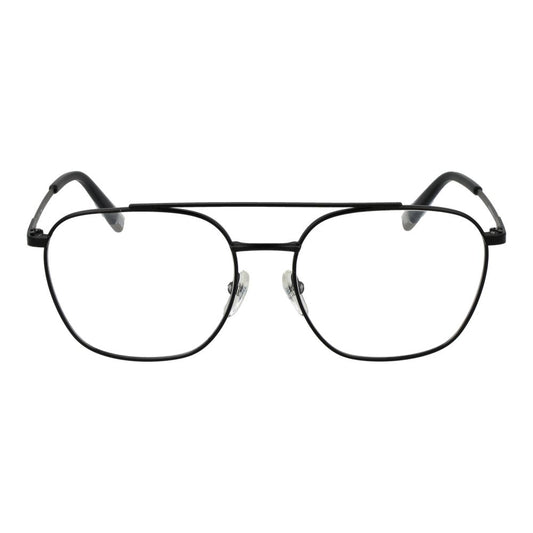 Eyeglasses Frames by Fila for unisex in black features a refined silhouette, showcasing a refined black coloured frame and full-frame frame design for a sophisticated, premium look.