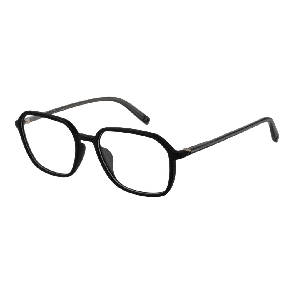Eyeglasses Frames by Fila for men in and black showcases a refined silhouette, detailed with a black coloured frame finish and a sophisticated full-frame frame design.