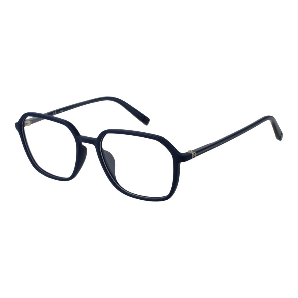 Eyeglasses Frames by Fila for men in blue showcases a refined full-frame frame design with a refined blue coloured frame finish for a refined and sophisticated look.