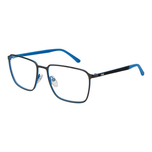Eyeglasses Frames by Fila for men in and gray showcases a refined silhouette, detailed with a gunmetal coloured frame finish and a sophisticated full-frame frame design.