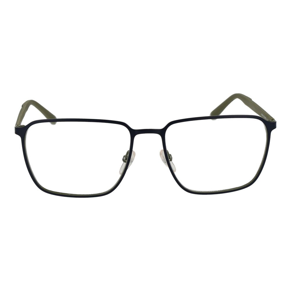 Eyeglasses Frames by Fila for men in blue features an refined silhouette, showcasing a sophisticated blue coloured frame and refined full-frame frame design for a refined look.
