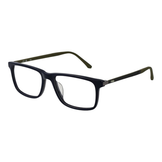 Eyeglasses Frames by Fila for men in rubber and blue showcases an refined full-frame frame design featuring a sophisticated blue coloured frame for an refined and refined aesthetic.