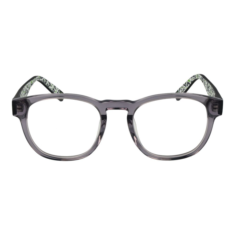 Eyeglasses Frames by Fila for unisex in plastic gray features an refined silhouette, showcasing the refined gray coloured frame and sophisticated full-frame frame design.