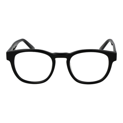 Eyeglasses Frames by Fila for unisex in plastic black features a refined silhouette, showcasing a refined black coloured frame and full-frame frame design for a sophisticated, premium look.