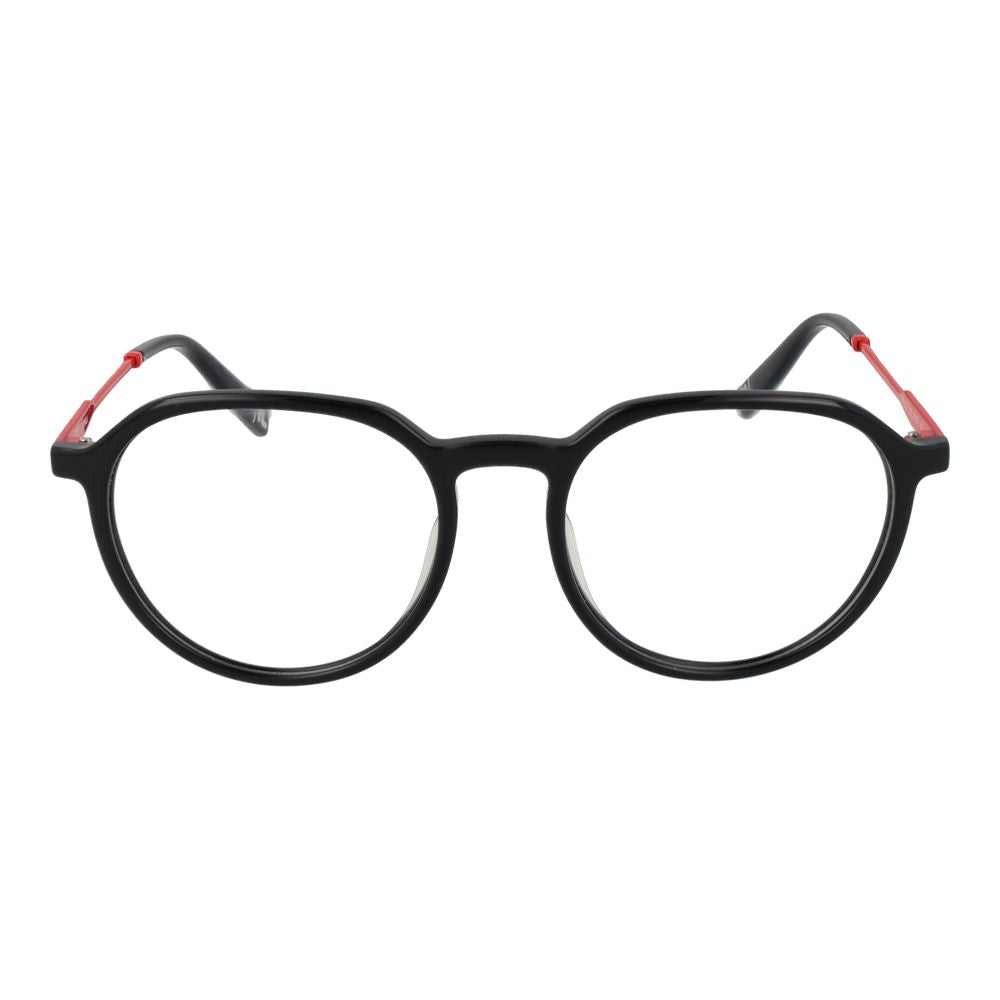 Eyeglasses Frames by Fila for unisex in stainless steel gray features an refined silhouette, showcasing the refined gray coloured frame and sophisticated full-frame frame design.