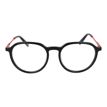 Eyeglasses Frames by Fila for unisex in stainless steel gray features an refined silhouette, showcasing the refined gray coloured frame and sophisticated full-frame frame design.