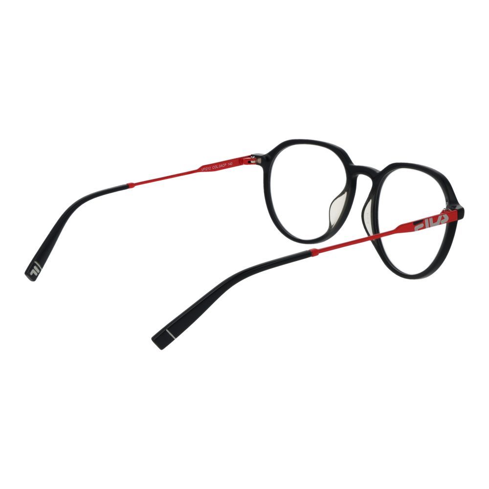 Eyeglasses Frames by Fila for unisex in stainless steel gray showcases a refined full-frame frame design with a refined gray coloured frame finish for a refined and sophisticated look.