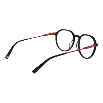 Eyeglasses Frames by Fila for unisex in stainless steel gray showcases a refined full-frame frame design with a refined gray coloured frame finish for a refined and sophisticated look.