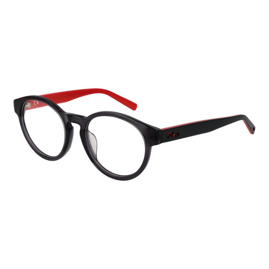 Eyeglasses Frames by Fila for unisex in cellulose acetate black showcases a refined full-frame frame design with a refined black coloured frame finish for a refined and sophisticated look.