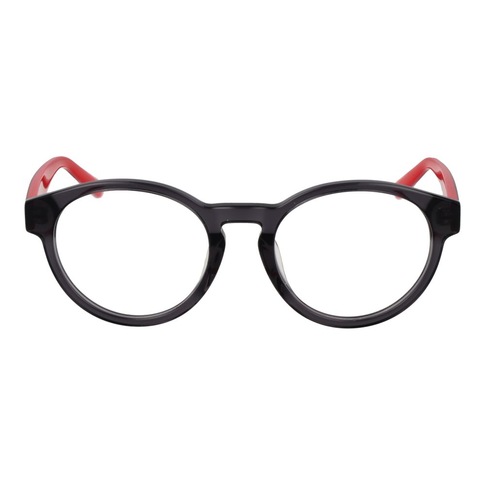 Eyeglasses Frames by Fila for unisex in cellulose acetate black features an refined silhouette, showcasing the refined black coloured frame and sophisticated full-frame frame design.