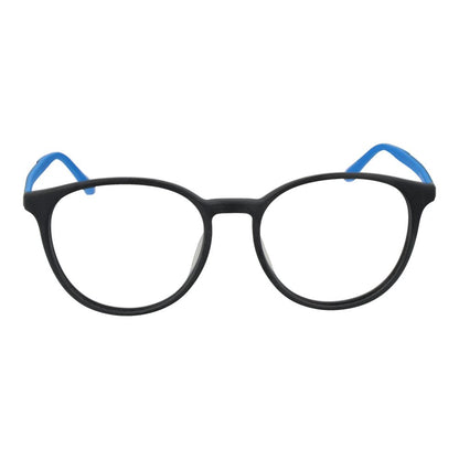 Eyeglasses Frames by Fila for men in rubber and gray showcases a refined silhouette, detailed with a gray coloured frame finish and a sophisticated full-frame frame design.