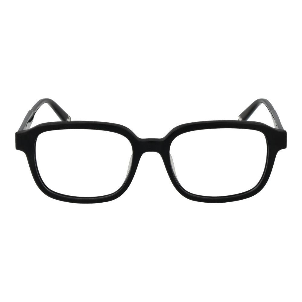 Eyeglasses Frames by Fila for men in cellulose acetate and black showcases an refined full-frame frame design featuring a sophisticated black coloured frame for an refined and refined aesthetic.