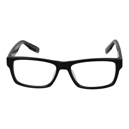 Eyeglasses Frames by Fila for men in cellulose acetate and black showcases a refined silhouette, detailed with a black coloured frame finish and a sophisticated full-frame frame design.