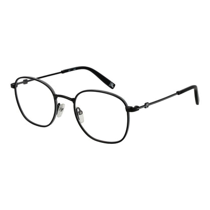 Eyeglasses Frames by Fila for unisex in stainless steel black showcases a refined full-frame frame design with a refined black coloured frame finish for a refined and sophisticated look.