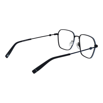 Eyeglasses Frames by Fila for unisex in stainless steel and blue showcases an refined full-frame frame design featuring a sophisticated blue coloured frame for an refined and refined aesthetic.