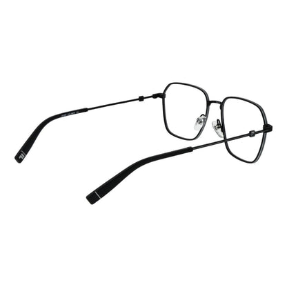 Eyeglasses Frames by Fila for unisex in stainless steel and black showcases a refined silhouette, detailed with a black coloured frame finish and a sophisticated full-frame frame design.