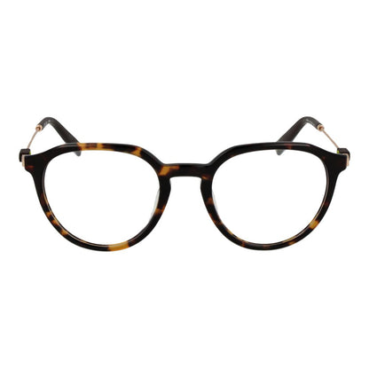 Eyeglasses Frames by Fila for unisex in metal and brown showcases a refined silhouette, detailed with a brown coloured frame finish and a sophisticated full-frame frame design.