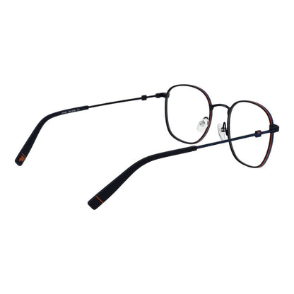 Eyeglasses Frames by Fila for unisex in stainless steel blue features an refined silhouette, showcasing the refined blue coloured frame and sophisticated full-frame frame design.