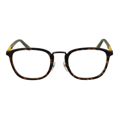 Eyeglasses Frames by Fila for unisex in plastic brown features a refined silhouette, showcasing a refined brown coloured frame and full-frame frame design for a sophisticated, premium look.