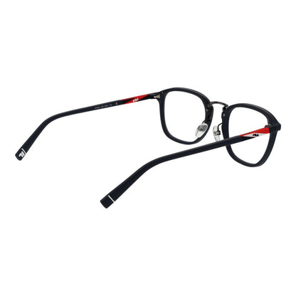 Eyeglasses Frames by Fila for unisex in plastic and blue showcases a refined silhouette, detailed with a blue coloured frame finish and a sophisticated full-frame frame design.