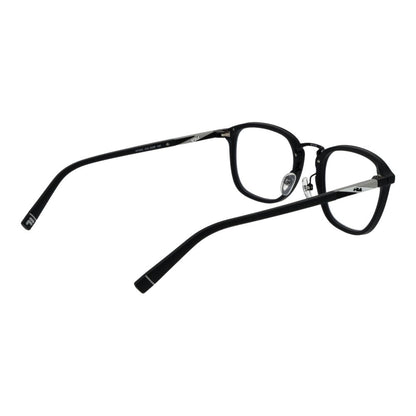 Eyeglasses Frames by Fila for unisex in plastic and black showcases an refined full-frame frame design featuring a sophisticated black coloured frame for an refined and refined aesthetic.