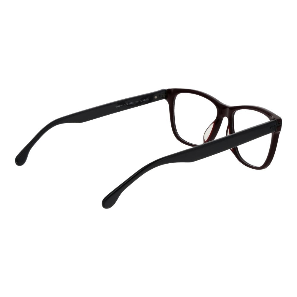 Eyeglasses Frames by Lozza for men in cellulose acetate brown features an refined silhouette, showcasing the refined brown coloured frame and sophisticated full-frame frame design.