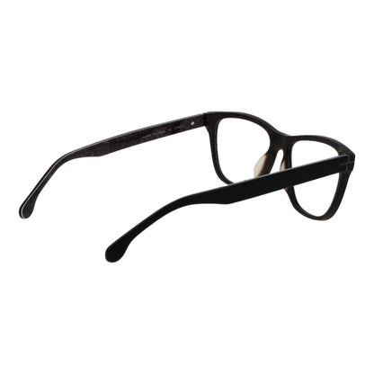 Eyeglasses Frames by Lozza for men in cellulose acetate brown features a refined silhouette, showcasing a refined brown coloured frame and full-frame frame design for a sophisticated, premium look.