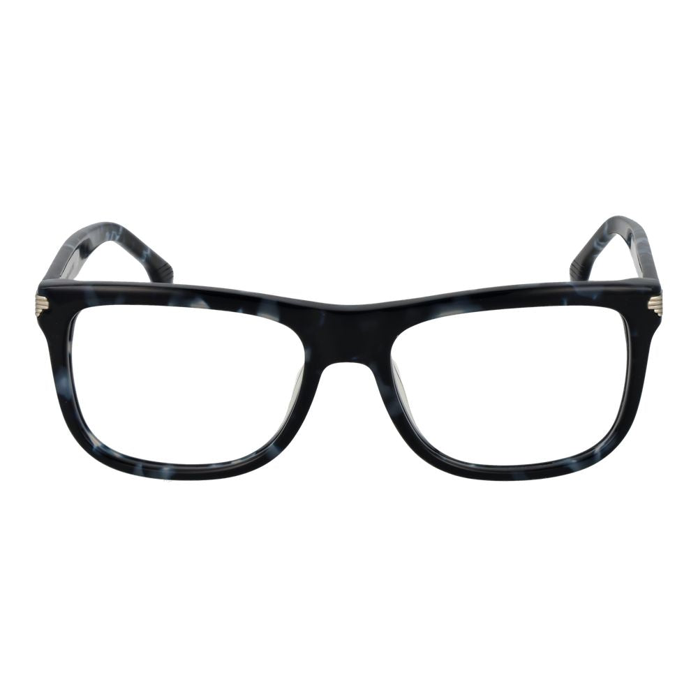 Eyeglasses Frames by Lozza for men in cellulose acetate blue features a refined silhouette, showcasing a refined blue coloured frame and full-frame frame design for a sophisticated, premium look.