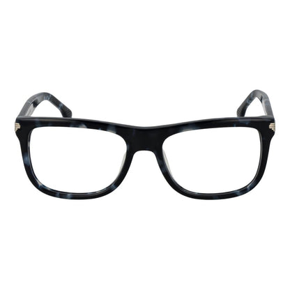 Eyeglasses Frames by Lozza for men in cellulose acetate blue features a refined silhouette, showcasing a refined blue coloured frame and full-frame frame design for a sophisticated, premium look.