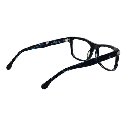 Eyeglasses Frames by Lozza for men in cellulose acetate blue features an refined silhouette, showcasing the refined blue coloured frame and sophisticated full-frame frame design.