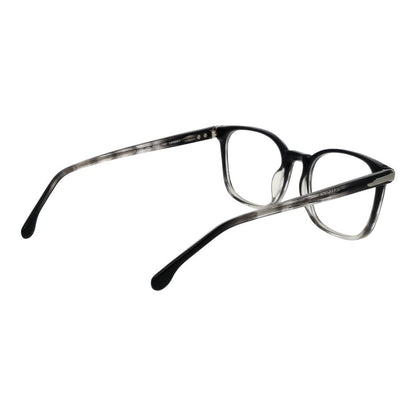 Eyeglasses Frames by Lozza for unisex in cellulose acetate and black showcases a refined silhouette, detailed with a black coloured frame finish and a sophisticated full-frame frame design.