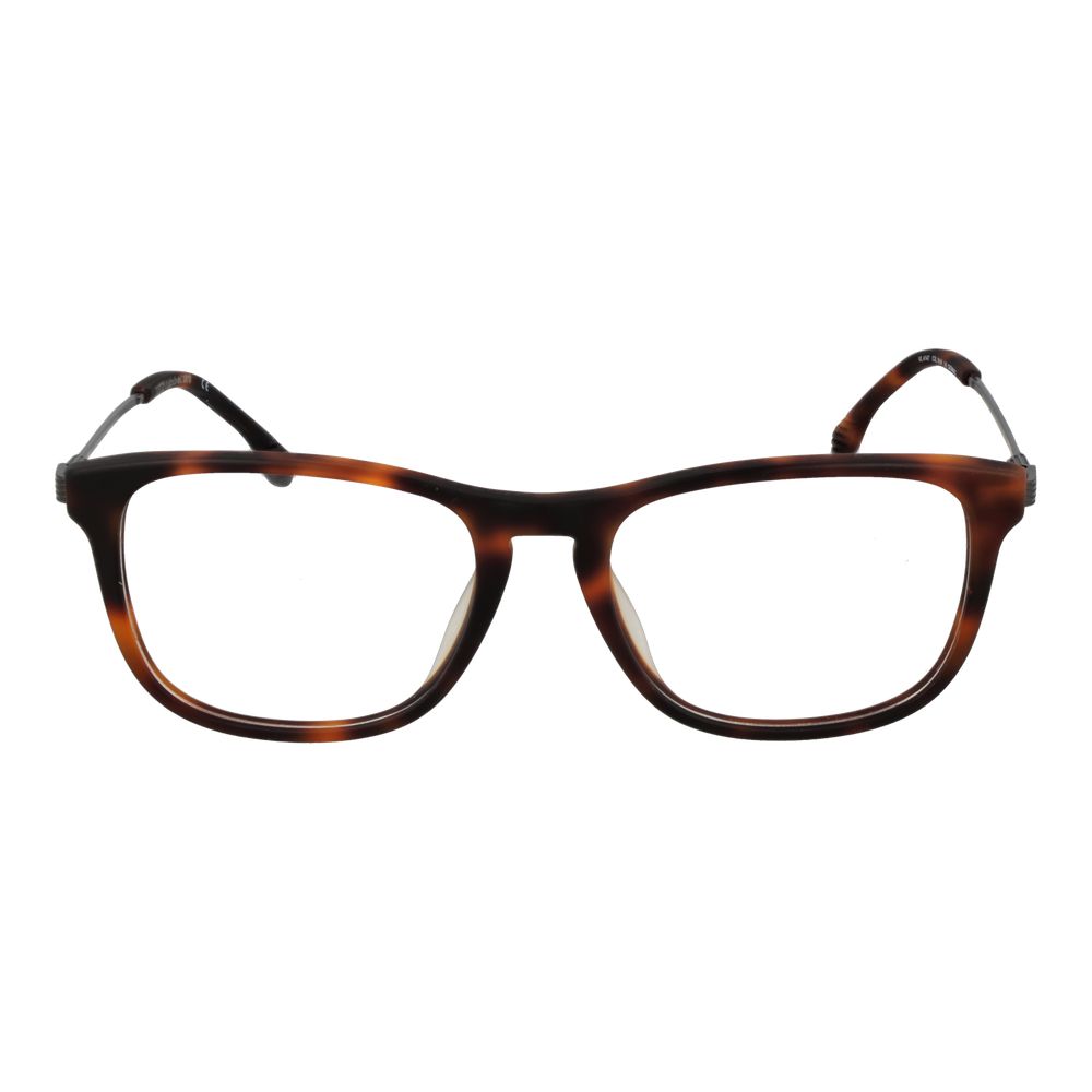 Eyeglasses Frames by Lozza for men in metal and brown showcases an refined full-frame frame design featuring a sophisticated brown coloured frame for an refined and refined aesthetic.