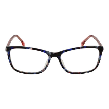 Eyeglasses Frames by Lozza for women in cellulose acetate and multicolor showcases an refined full-frame frame design featuring a sophisticated multicolor coloured frame for an refined and refined aesthetic.
